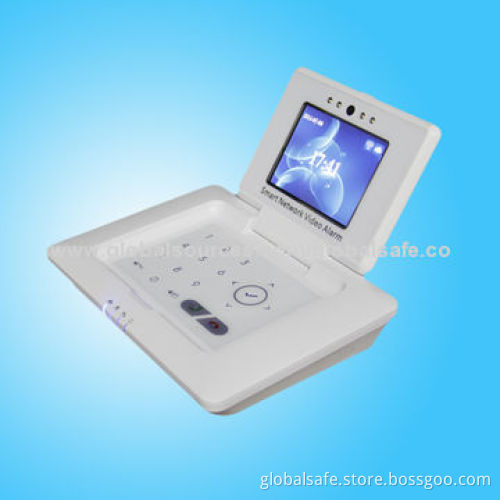 Network video alarm system for door/window GAP detector and remote control built-in speaker
